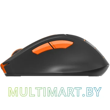 Мышь A4Tech Fstyler FG30S (серый/оранжевый) картинка 5